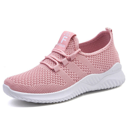 Casual Flyknit Breathable Running Shoes