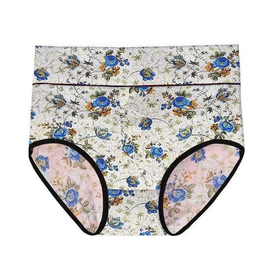 [5 PCS] Pure Cotton Breathable Printed Panties