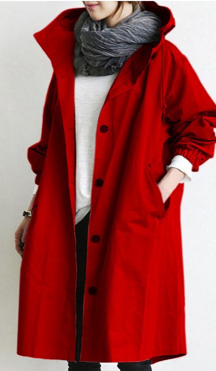 2022 New Fashion Casual Trench Coat