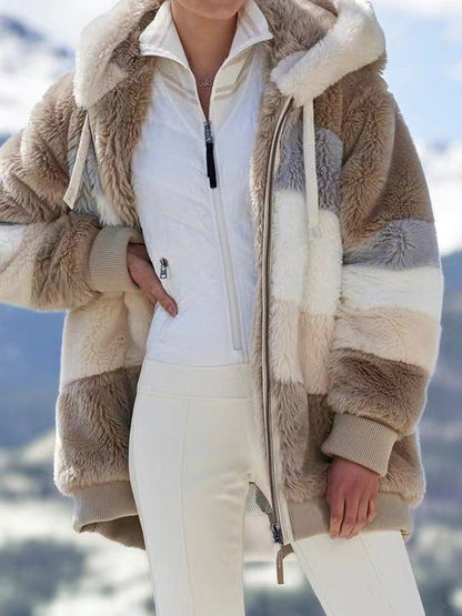 Ladies Warm Plush Jacket