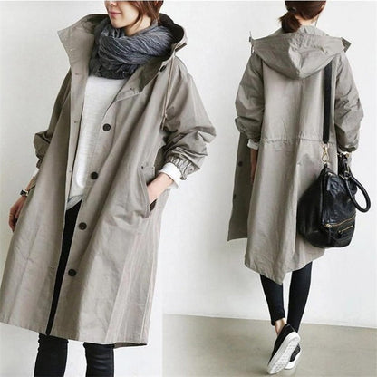 2022 New Fashion Casual Trench Coat