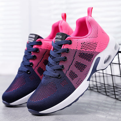 Lace-up Air Cushioned Lightweight Mom Shoes