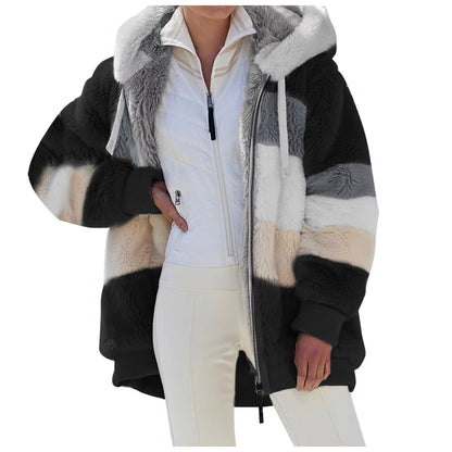 Ladies Warm Plush Jacket