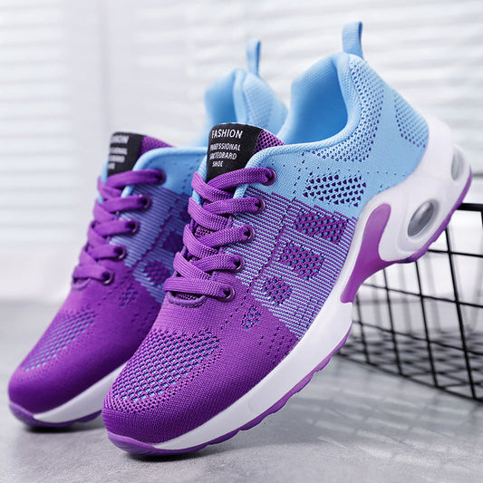 Lace-up Air Cushioned Lightweight Mom Shoes