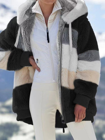 Ladies Warm Plush Jacket