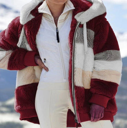 Ladies Warm Plush Jacket