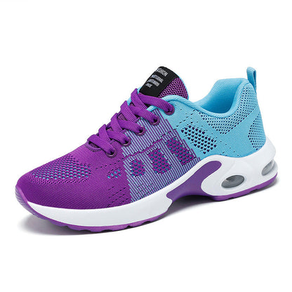 Lace-up Air Cushioned Lightweight Mom Shoes