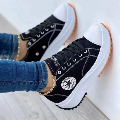 2022 New Low-top Platform Canvas Shoes