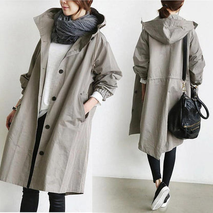 2022 New Fashion Casual Trench Coat